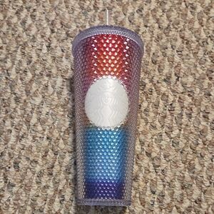 NWT Starbucks Pride/Rainbow 24oz Studded Tumbler